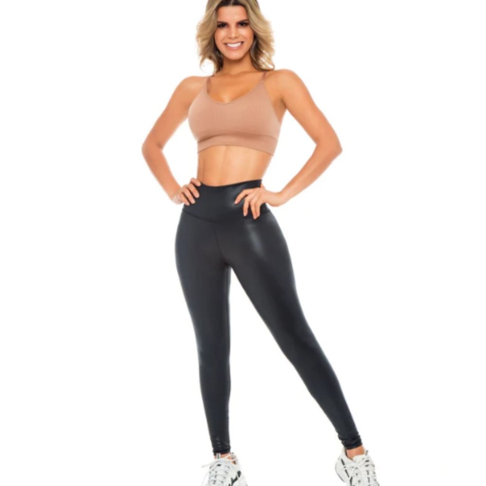 FAUX LEATHER LEGGINGS